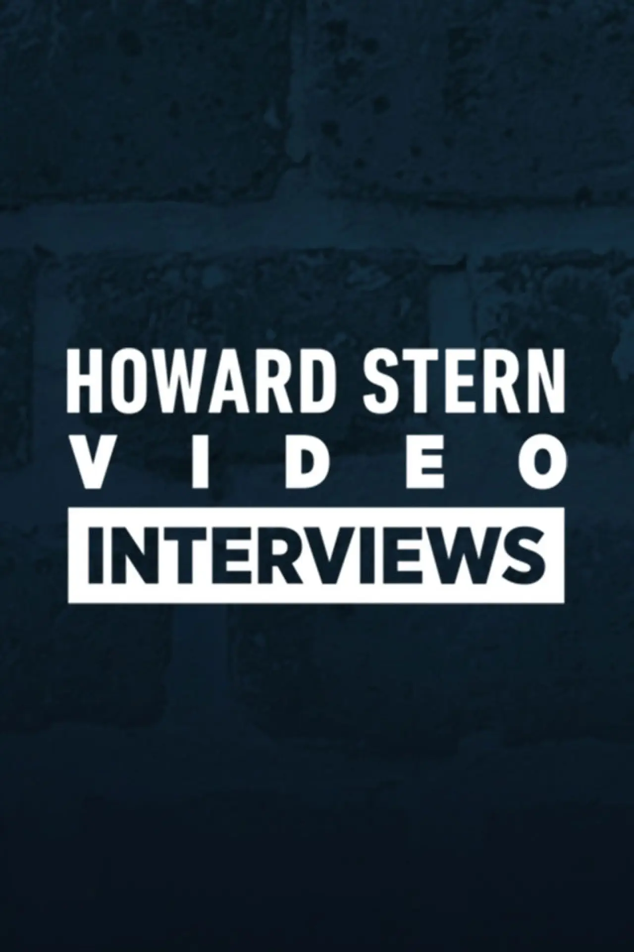 Постер до серіалу "The Howard Stern Interview"