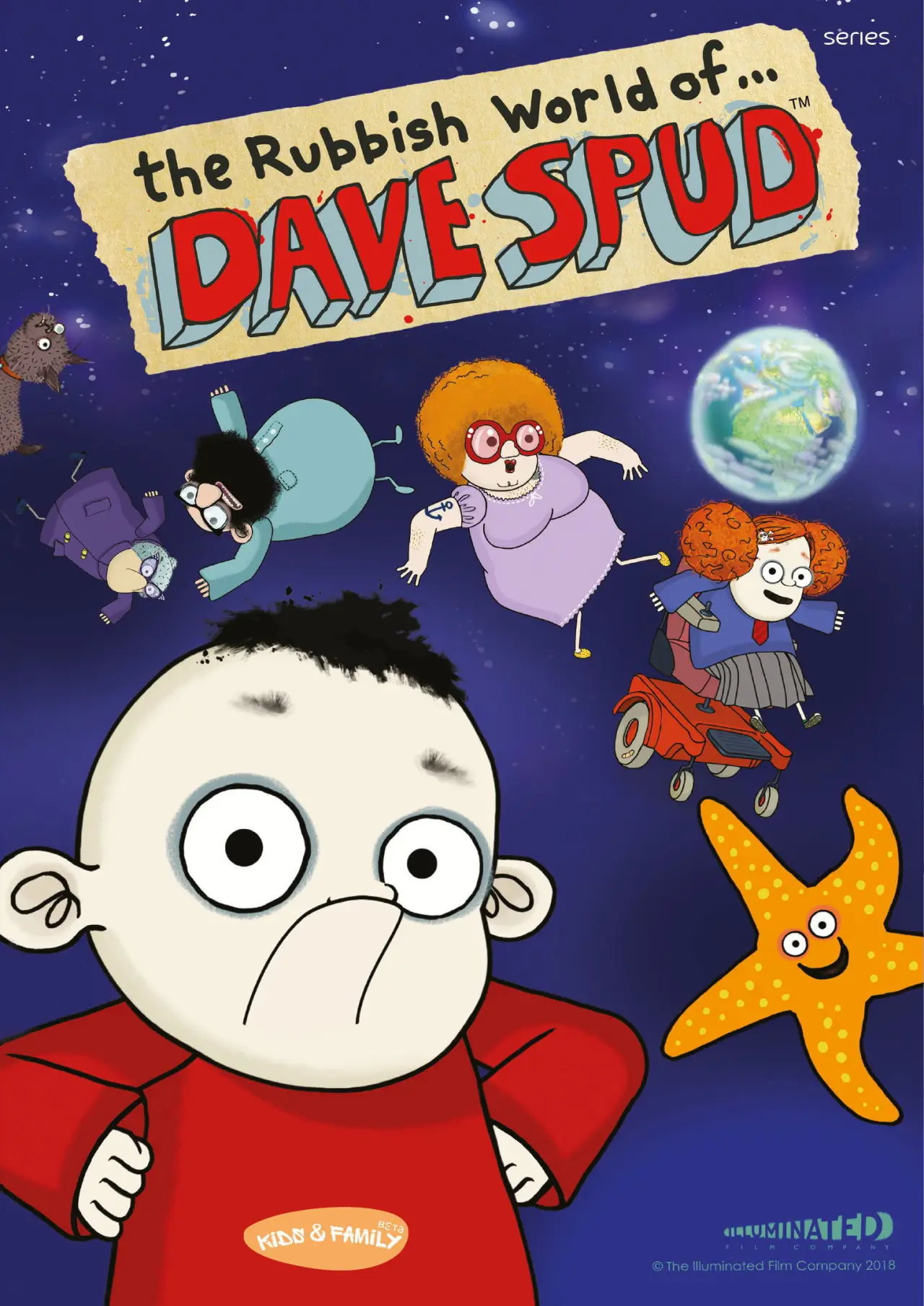 Постер до серіалу "The Rubbish World of Dave Spud"