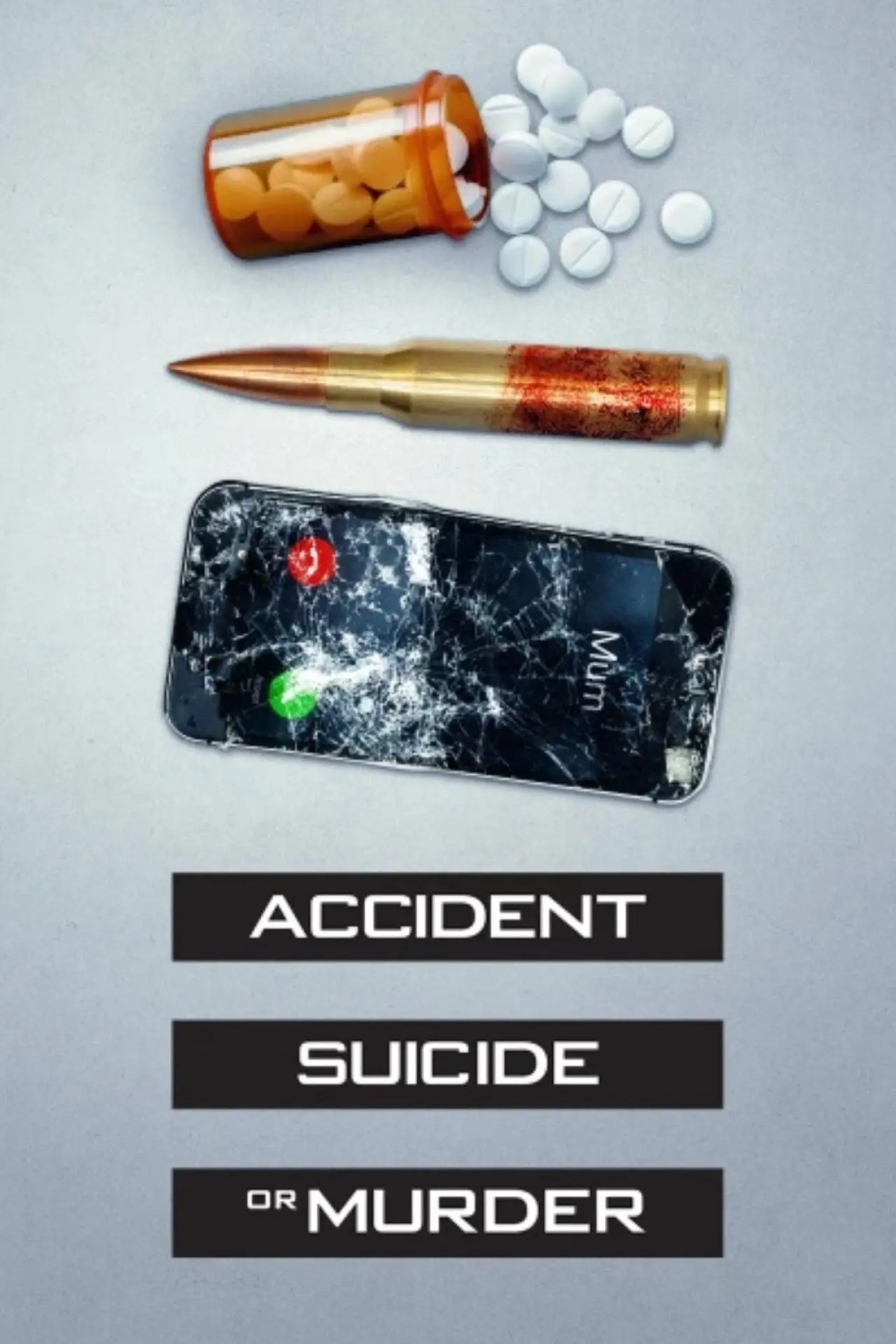 Постер до серіалу "Accident, Suicide or Murder"