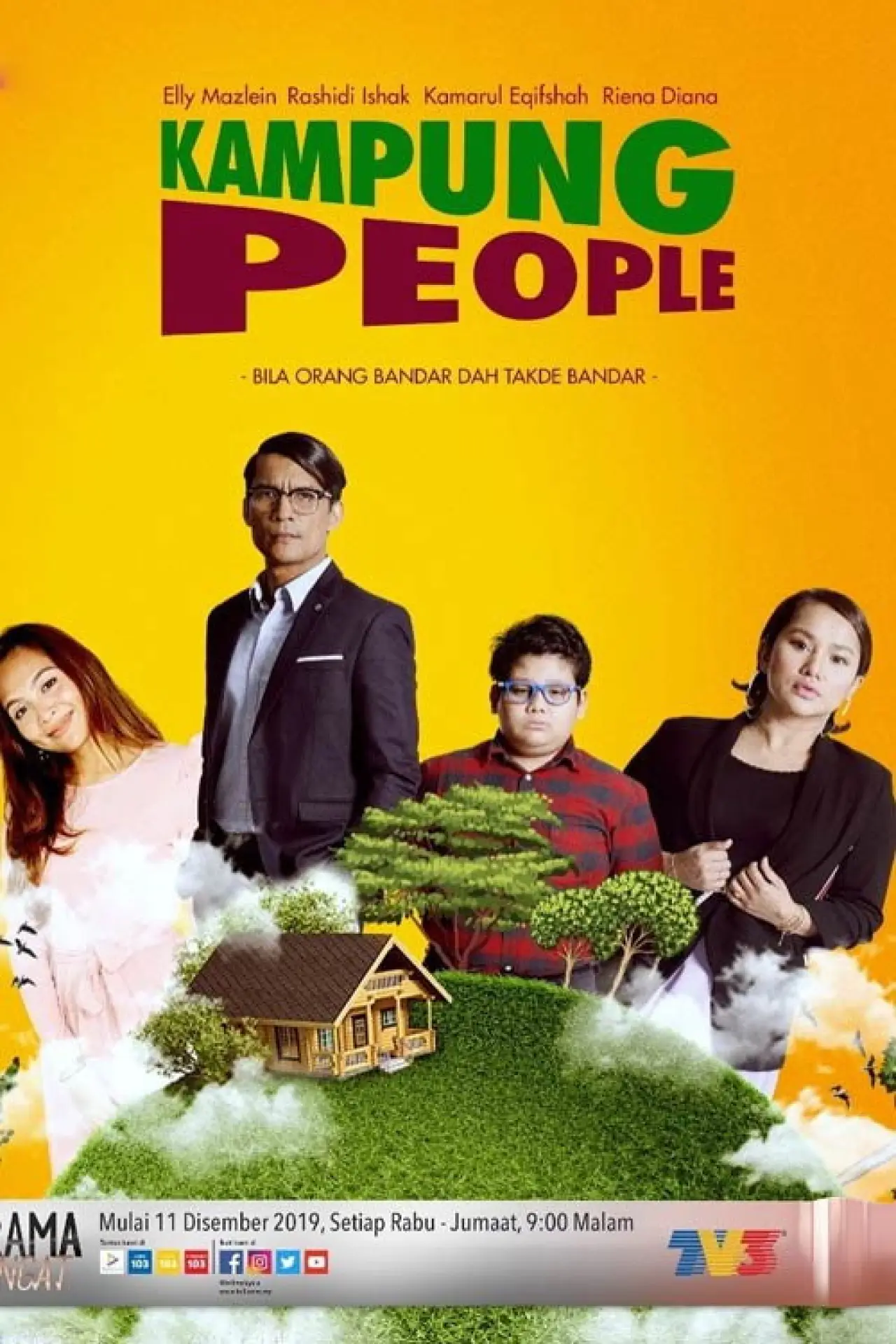 Постер до серіалу "Kampung People"