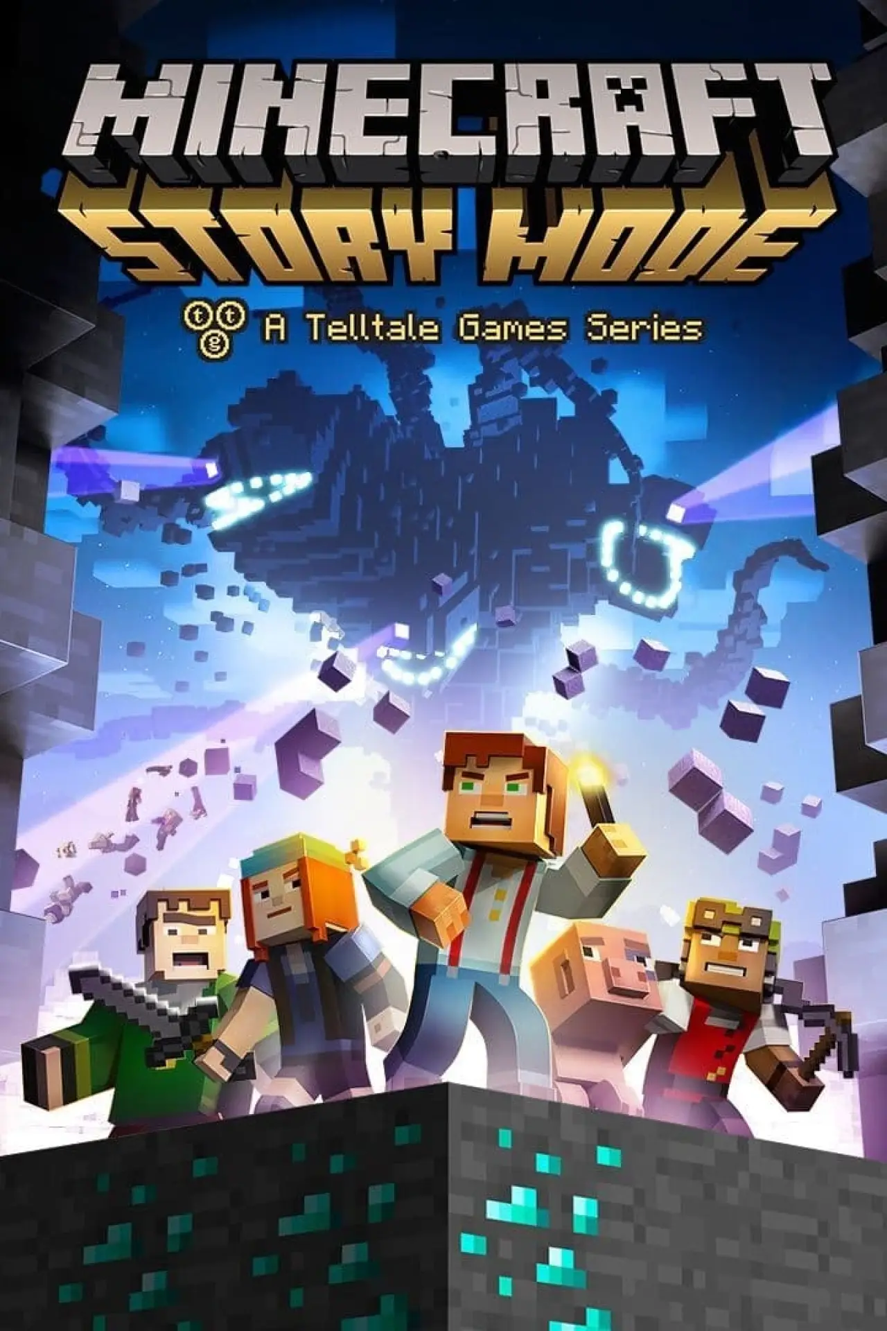 Постер до серіалу "Minecraft: Режим історії"