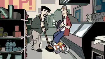Задник до серіалу "Clerks" #1684975