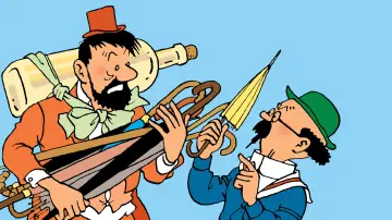 Задник до серіалу "The Adventures of Tintin" #1399447