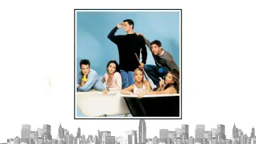 Задник к сериалу "Друзі" #1235747