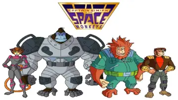 Задник до серіалу "Captain Simian & the Space Monkeys" #1664220