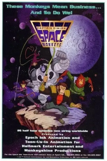 Постер до серіалу "Captain Simian & the Space Monkeys" #1664223