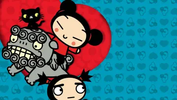 Задник к сериалу "Pucca" #1457007