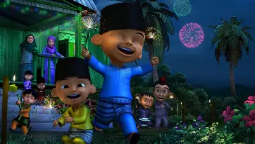 Задник до серіалу "Upin & Ipin" #1444982