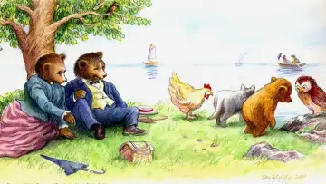 Задник до серіалу "Little Bear" #1383092