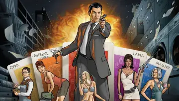 Задник к сериалу "Арчер" #1300296