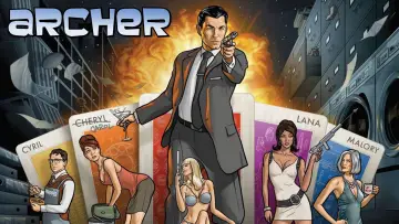 Задник к сериалу "Арчер" #1300298