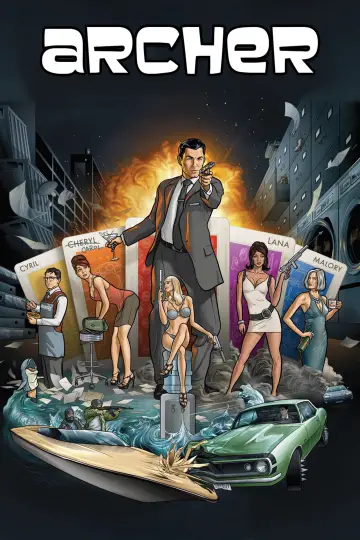 Постер к сериалу "Арчер" #1300330