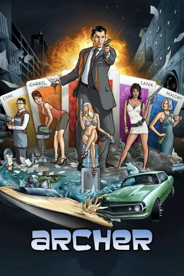 Постер к сериалу "Арчер" #1300347