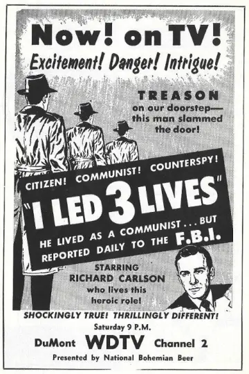I Led Three Lives постер