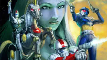 Задник до серіалу "Saber Rider and the Star Sheriffs" #1421962