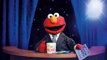 Задник до серіалу "The Not-Too-Late Show with Elmo" #1664980