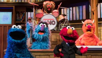 Задник до серіалу "The Not-Too-Late Show with Elmo" #1664984