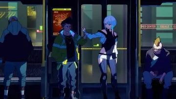 Задник к сериалу "Cyberpunk: Edgerunners" #1311392