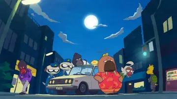 Задник к сериалу "Дивне таксі" #1456545