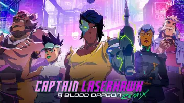 Задник до серіалу "Капітан Лазерний Яструб. Blood Dragon: Ремікс" #1874210