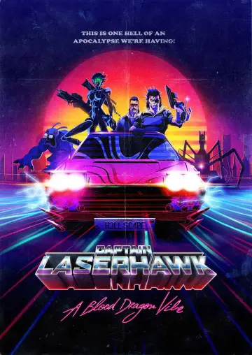 Постер до серіалу "Капітан Лазерний Яструб. Blood Dragon: Ремікс" #1874238