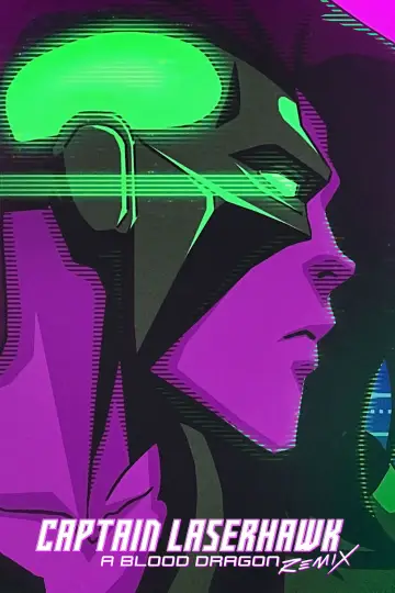 Постер до серіалу "Капітан Лазерний Яструб. Blood Dragon: Ремікс" #1874240
