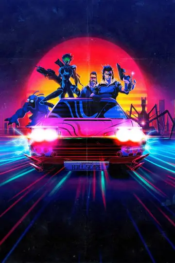 Постер до серіалу "Капітан Лазерний Яструб. Blood Dragon: Ремікс" #1874249