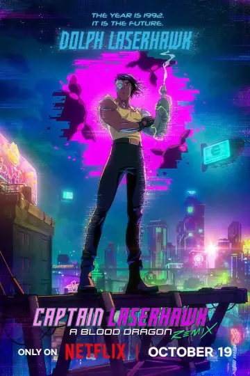 Постер до серіалу "Капітан Лазерний Яструб. Blood Dragon: Ремікс" #1874342