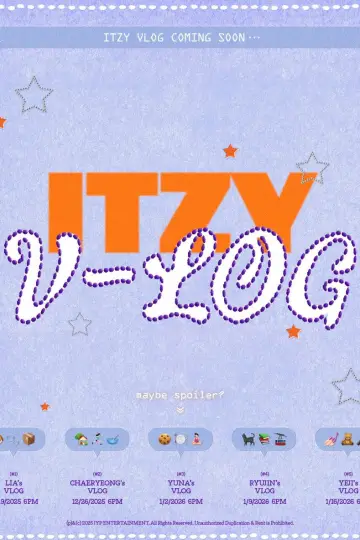 ITZY VLOG постер