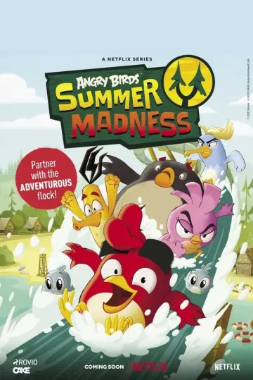 Постер до серіалу "Angry Birds: Літнє безумство" #1823799