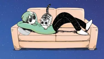 Задник до серіалу "Ночі з котом" #1498978