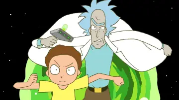 Задник до серіалу "Rick and Morty: The Anime" #1473187