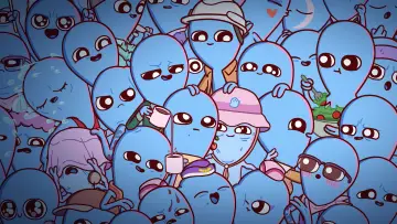 Задник к сериалу "Чудернацька планета" #1434531