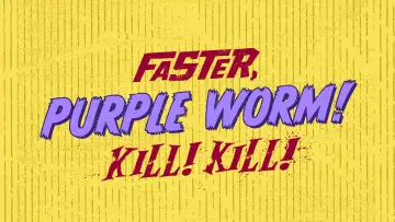 Задник до серіалу "Faster, Purple Worm! Kill! Kill!" #1676681