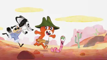 Задник до серіалу "Billy, le hamster cowboy" #1501753