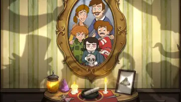 Задник к сериалу "Готель із привидами" #1385835