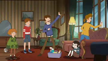 Задник к сериалу "Готель із привидами" #1385839