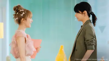 Задник до серіалу "彩香ちゃんは弘子先輩に恋してる" #1493657
