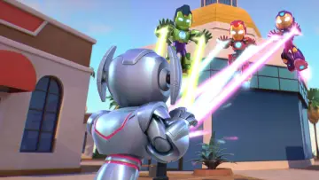 Задник до серіалу "Iron Man and His Awesome Friends" #1422938