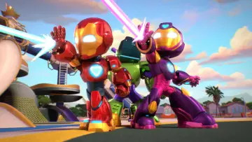 Задник до серіалу "Iron Man and His Awesome Friends" #1422939