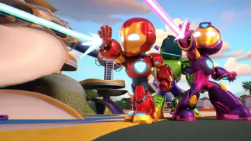 Задник до серіалу "Iron Man and His Awesome Friends" #1422940