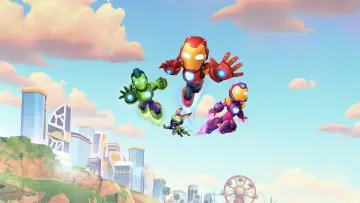 Задник до серіалу "Iron Man and His Awesome Friends" #1422941