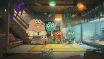 Задник к сериалу "Дивовижно дивний світ Ґамбола" #1417254