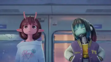 Задник до серіалу "銀河特急 ミルキー☆サブウェイ" #1551400