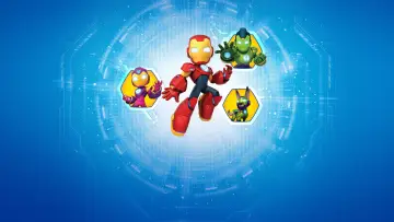 Задник до серіалу "Meet Iron Man and His Awesome Friends" #1480874