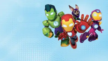 Задник до серіалу "Meet Iron Man and His Awesome Friends" #1480875