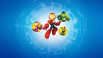 Задник до серіалу "Meet Iron Man and His Awesome Friends" #1480880