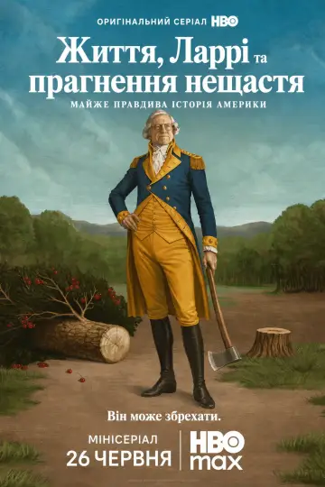 Життя, Ларрі та гонитва за нещастям: Майже історія Америки постер