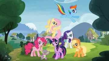 Задник до серіалу "My Little Pony: Дружба — це диво" #1267457