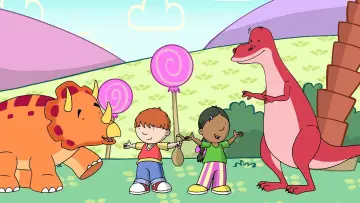 Задник до серіалу "Harry and His Bucket Full of Dinosaurs" #1837308